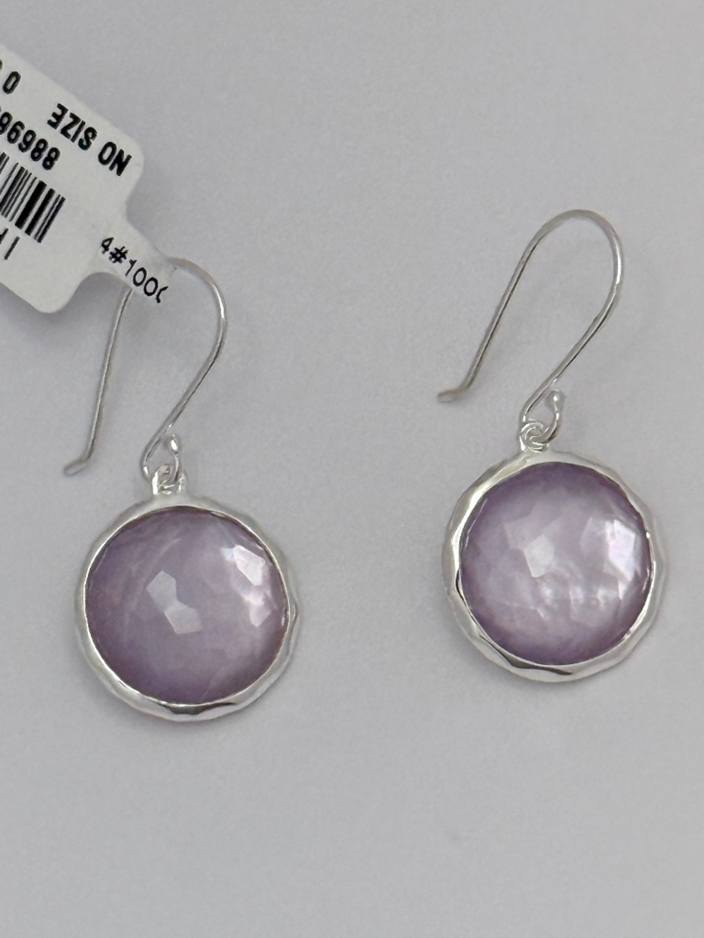 IPPOLITA Wonderland Sterling Silver Drop Earrings in Lilac Doublet